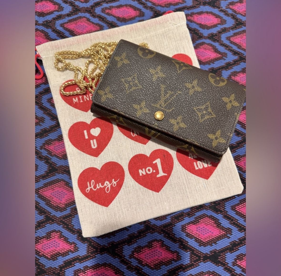 100% Vintage Louis Vuitton wallet 