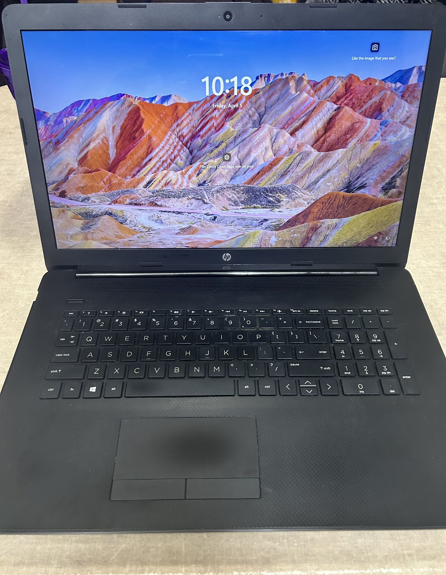 17 Inch HP Laptop