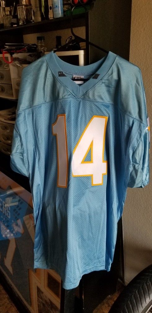DAN FOUTS POWDER BLUE SIGNED JERSEY