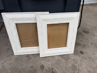 2 rustic frames