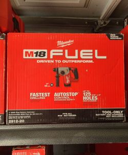 Milwaukee M18 FUEL 1" SDS Plus Rotary Hammer