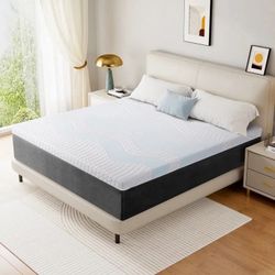14" King Size Medium Pocket Spring Hybrid Mattress with CertiPUR-US Certified Foam