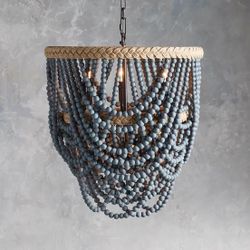 NEW Arhaus Cascade Beaded Chandelier