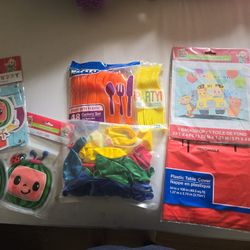 Cocomelon Birthday Party Items