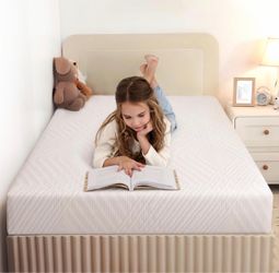 MLILY Twin Mattress in a Box, 6 inch Mattresses for Kids, Memory Foam Medium Firm