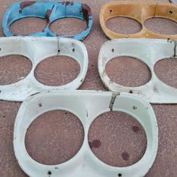 1958-59 C10 Headlight Bezels 