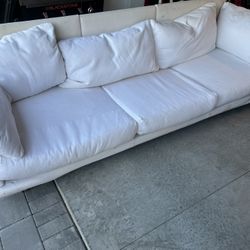 White Italian Couch