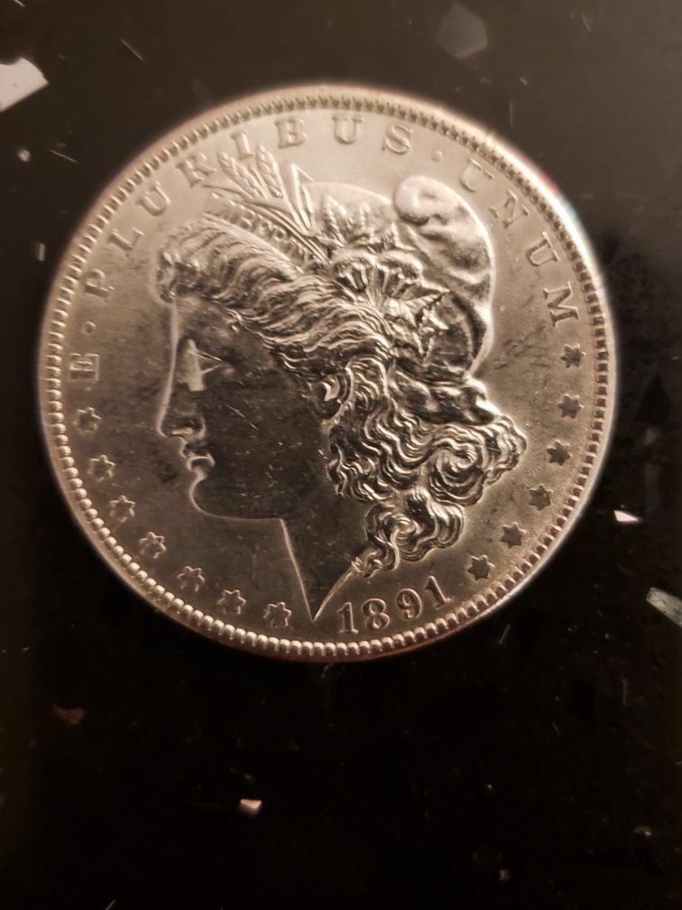 1891 morgan dollar