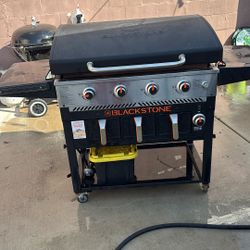 Blackstone Griddle With Air Fryers 