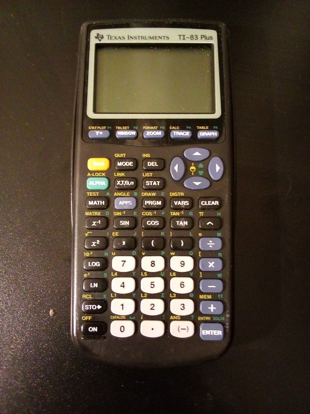 TEXAS INSTRUMENTS TI-83 PLUS GRAPHING CALCULATOR (I GOT 2 AVAILABLE) $20 EACH