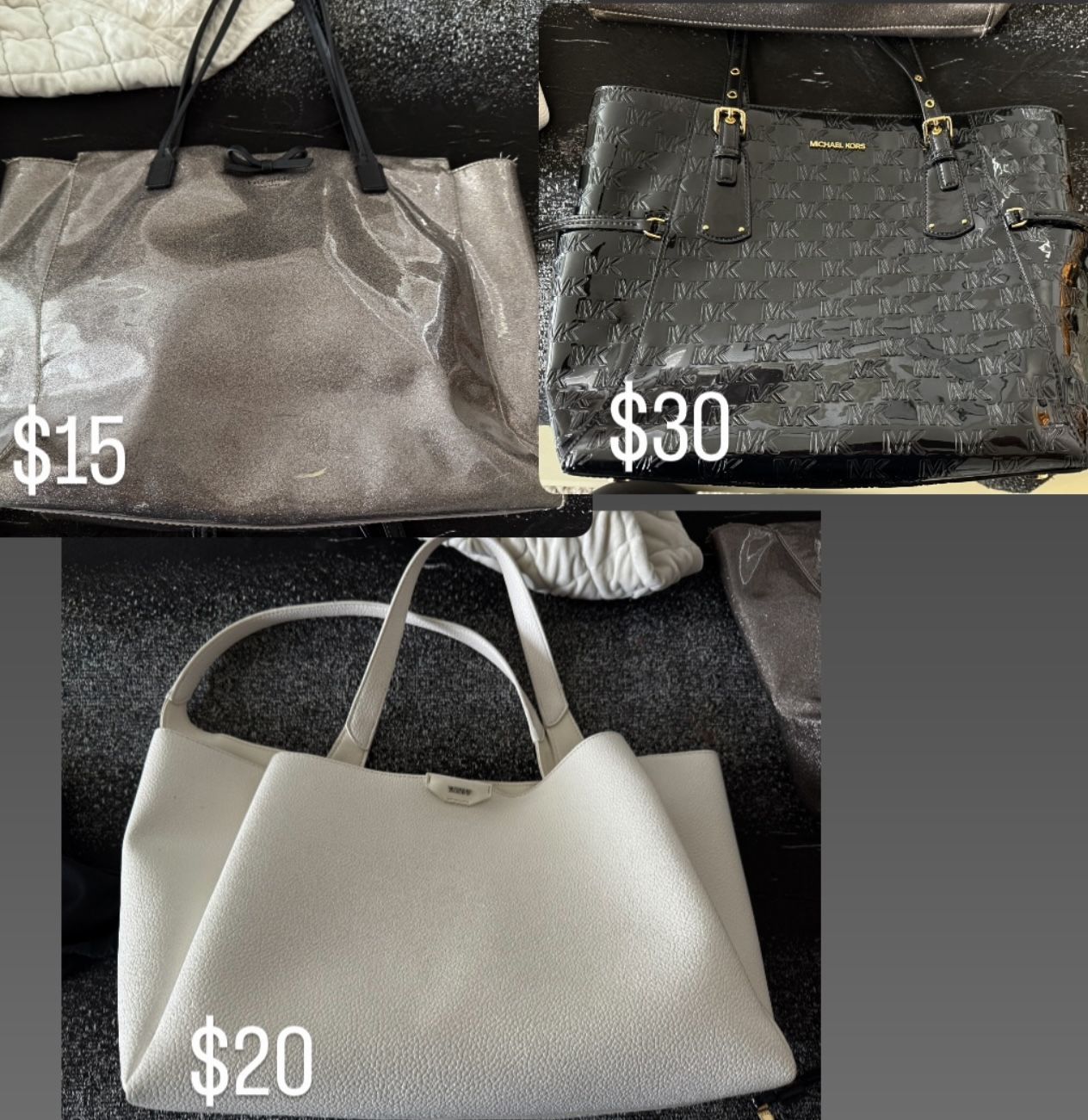 Purses, Dkny, Micheal Kors, Kate Spade. $30 For All