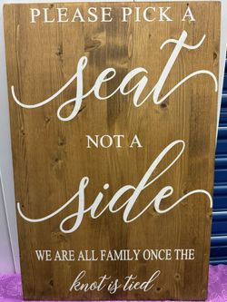 Wedding Sign