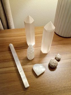 Selenite Crystals - Bundle of 7