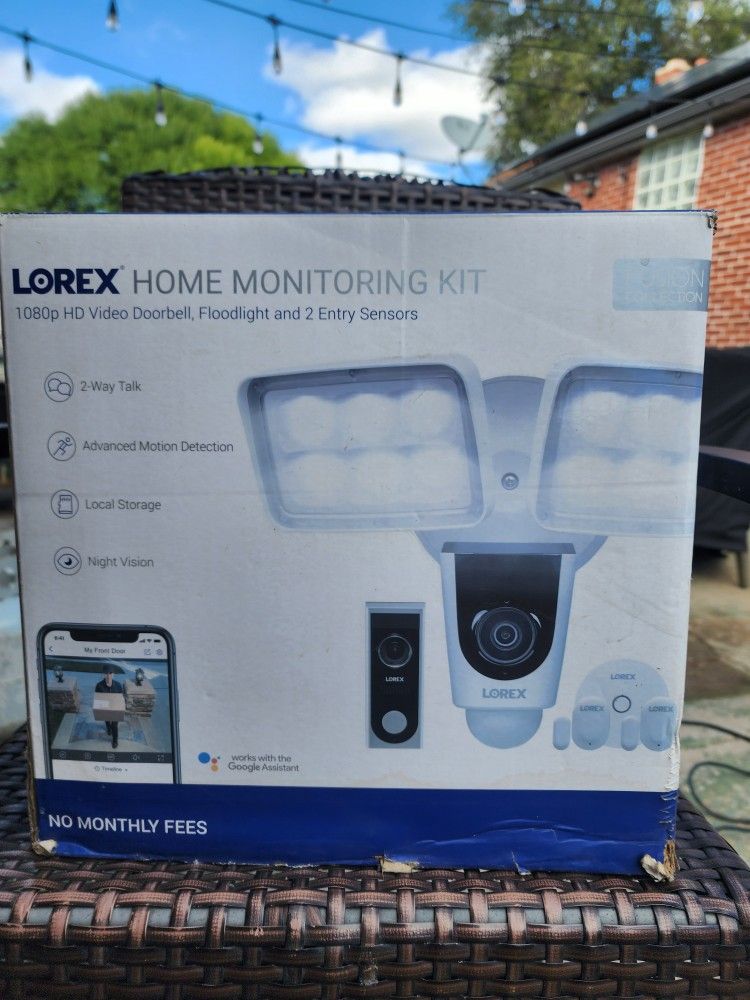 Lorex Home Monitoring Kit.. NEW