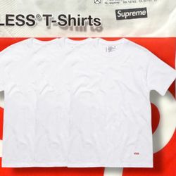 Supreme Tees Medium - XL - Black - White