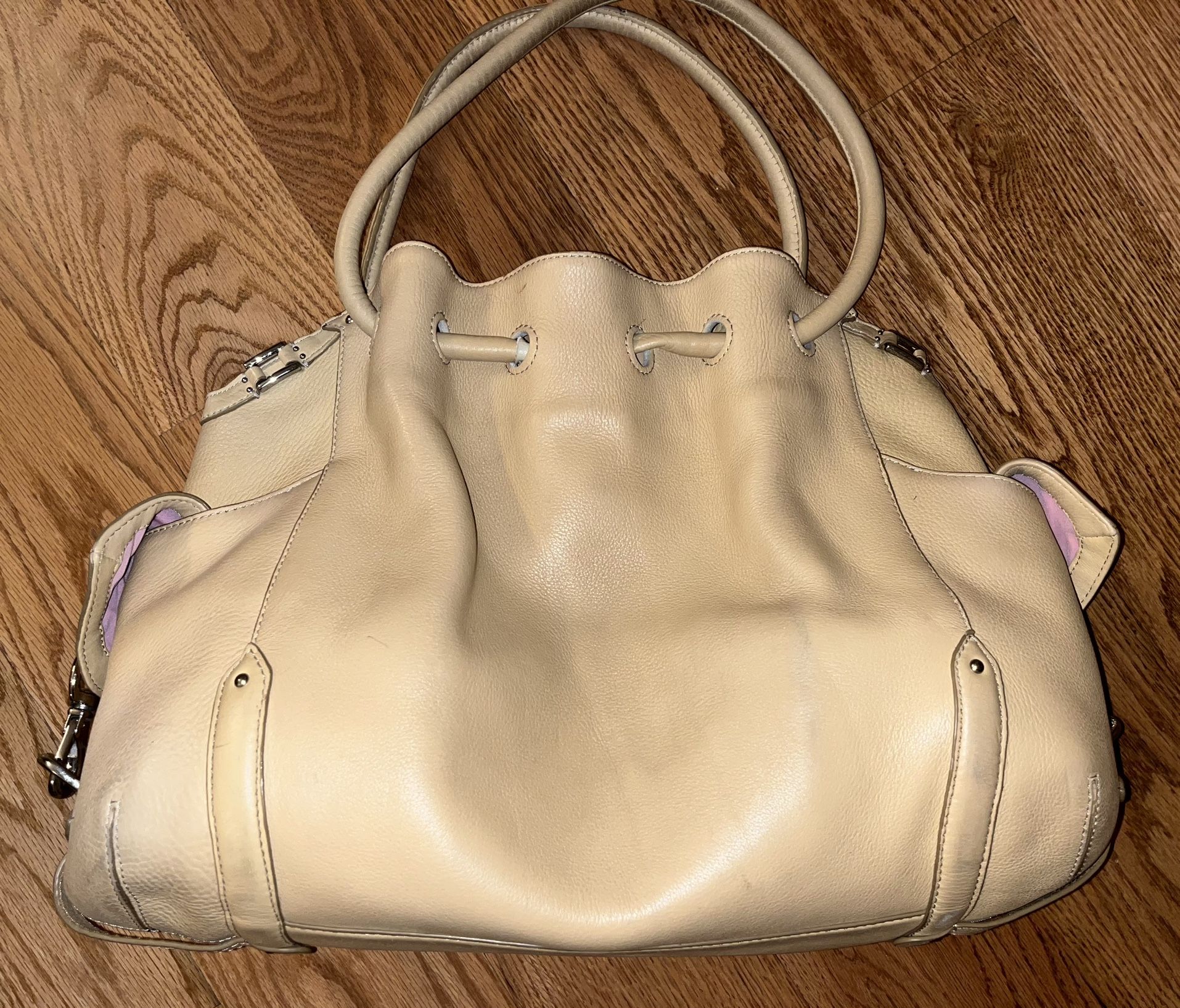 Cole Haan Village Large Soft Beige Bag