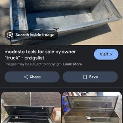 Diamond Plate Truck Toolbox