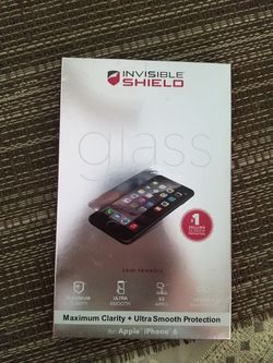 IPhone 6 glass protection