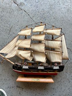 Old model ships