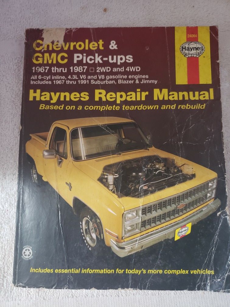 Haynes Chevrolet & GMC Pick-ups Manual 