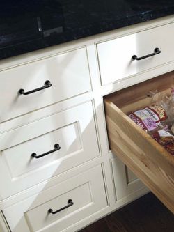 Black Modern Cabinet Pulls