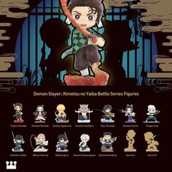 POPMART DEMON SLAYER BATTLE SERIES FIGURES