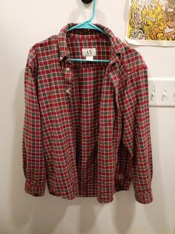 Armani Exchange Flannel