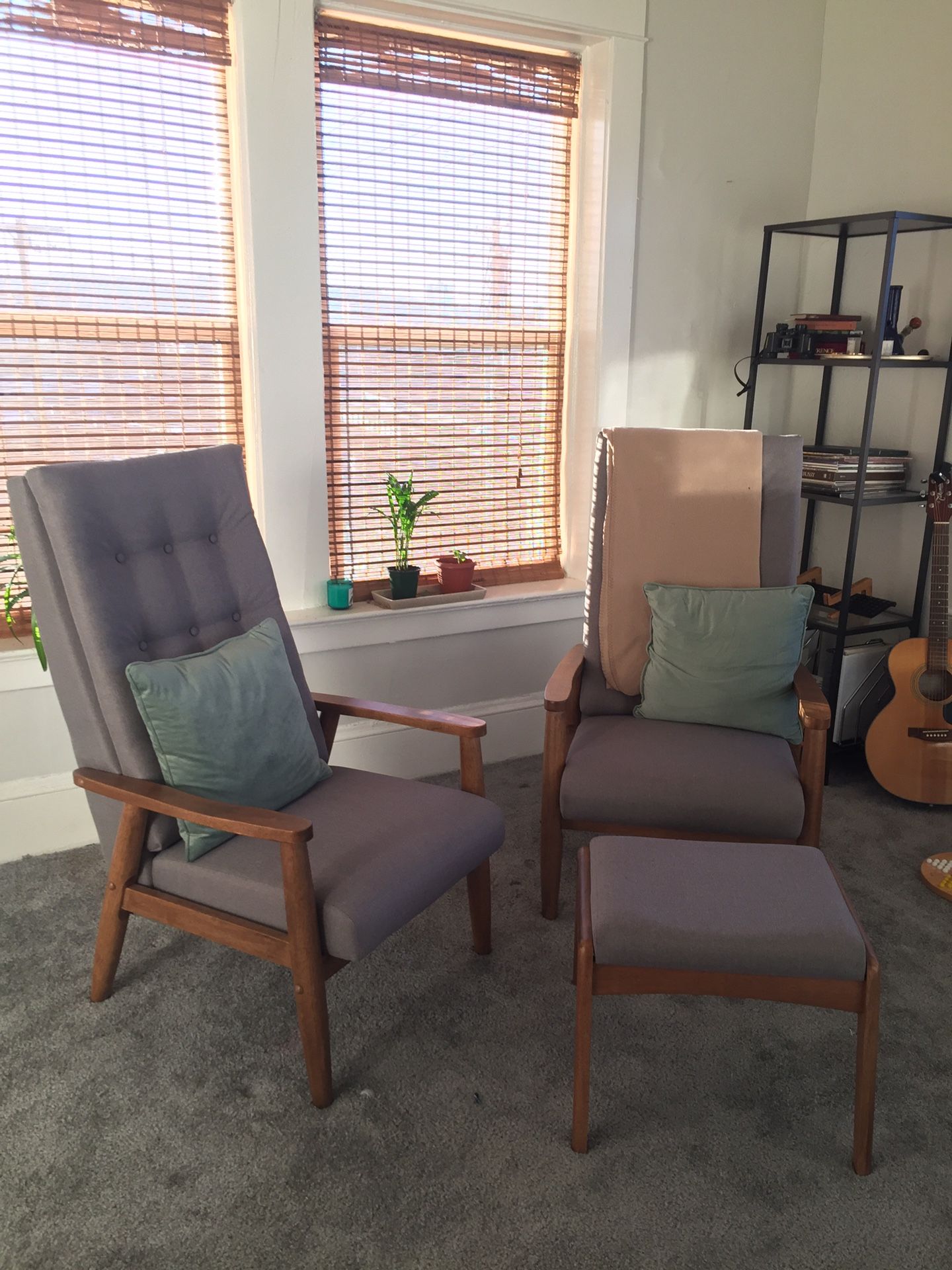 Brand new sofa chairs and ottoman