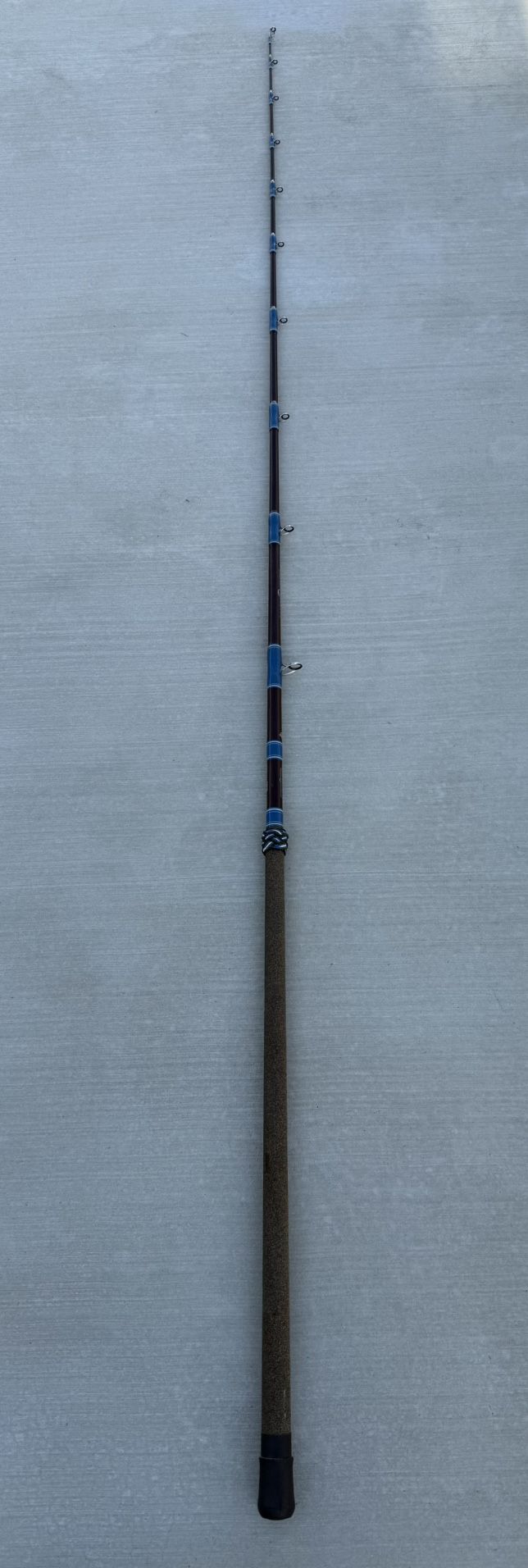 Factory Wrapped Seeker “Salty Crew” SS 6480-8’ CT “Deckhand” Saltwater Fishing Rod