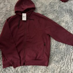 Red Jordan Zip Up