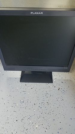 Computer monitor planar
