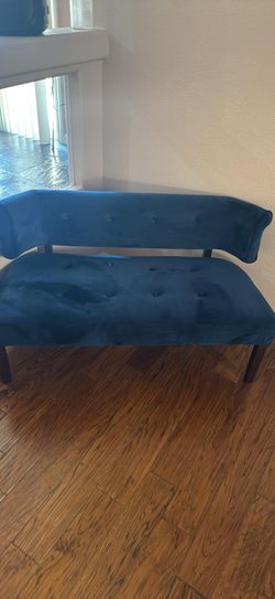 Navy Blue Bench