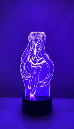 Sailor moon 3D Lamp