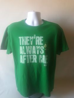 Lucky Charms mens short sleeve t-shirt size L