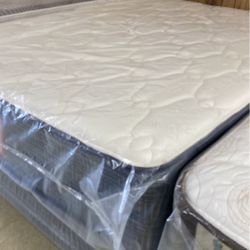 ⚜️NEW QUEEN SIZE  DOUBLE SIDED PLUSH COMFORT MATTRESS SET AVAILABLE ⚜️