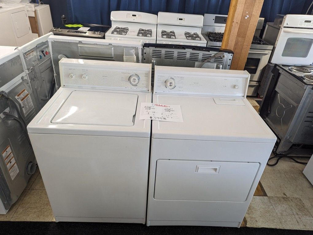 Reconditioned Washer And Dryer