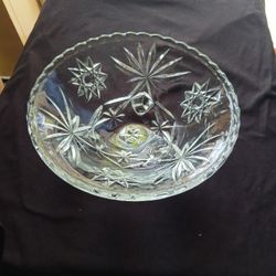 Anchor Hocking Star Of David Candy Dish