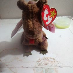 Beanie Baby Scorch Born July 31 1998 Rare Misprint Label And Spacing 