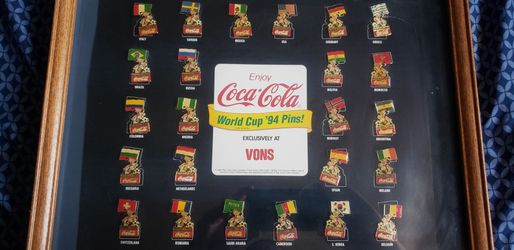 Collection Of 24 Pins From World Cup 1994  For $70