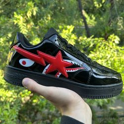BAPE Sta Low Shark Negro