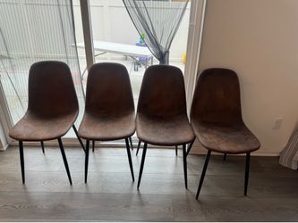 Brown chairs