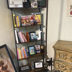 Book Case Without Books On It