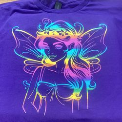 Holographic Fairy Graphic Tee