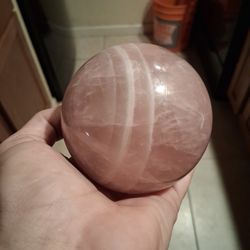 3" Rose Quartz Sphere