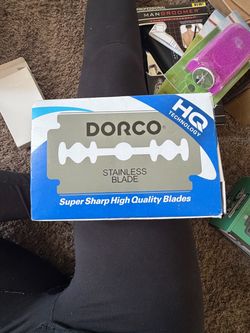 Dorco Stainless Steel Safety Razor Blades (HQ Technology)
