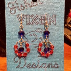 Handmade Gator Earrings