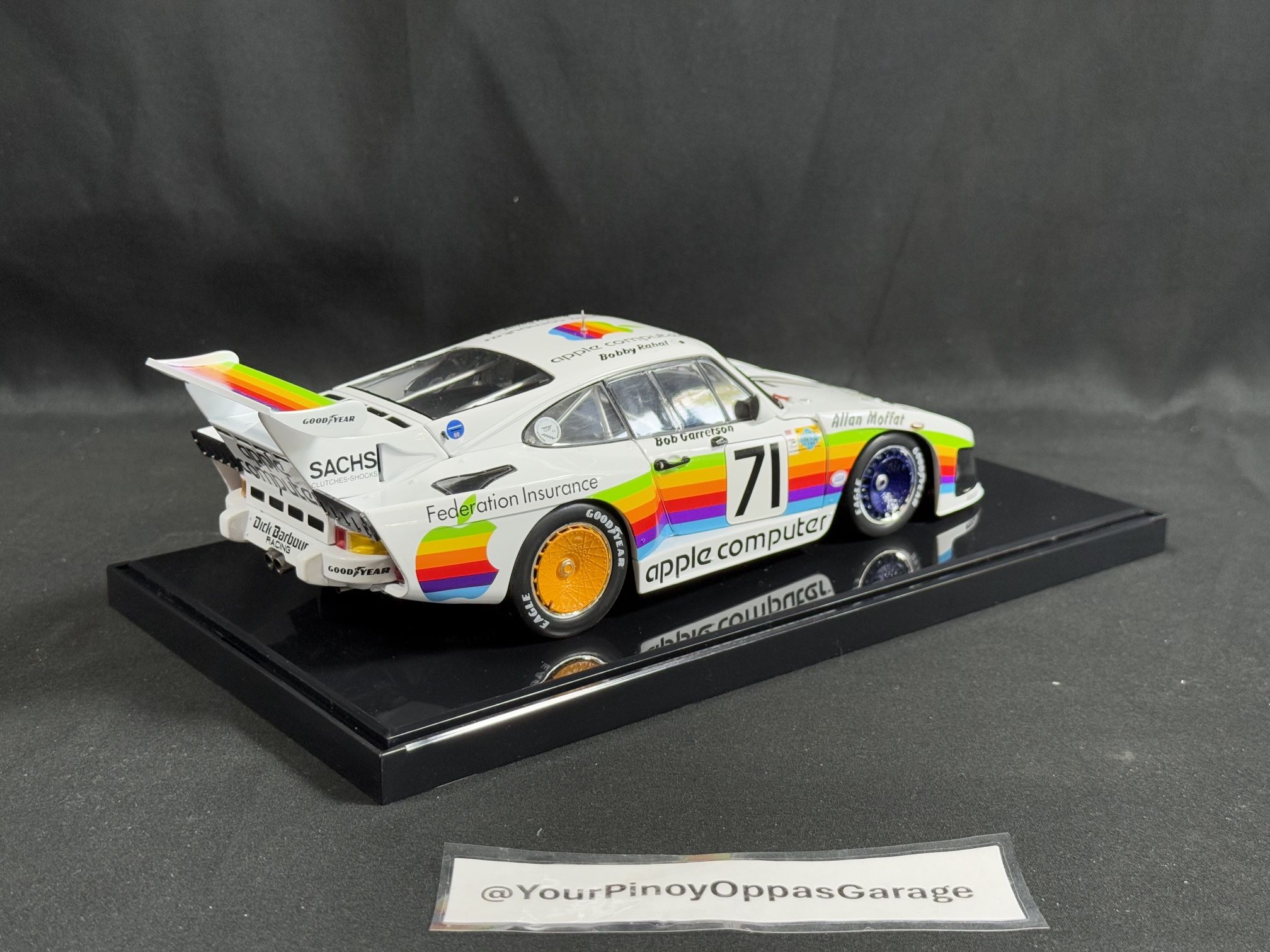 1/18 Solido 1980 Porsche 935 K3 24hr Le Mans – #71 Rahal / Garretson
