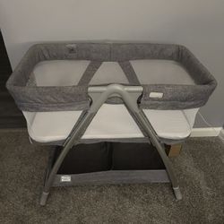 Baby Bassinet And Bouncing Chair