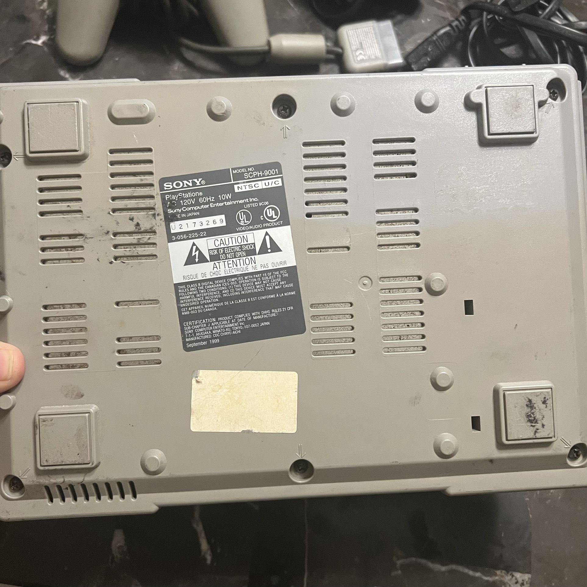 PlayStation One PS1 SCPH 9001 Complete Console TESTED