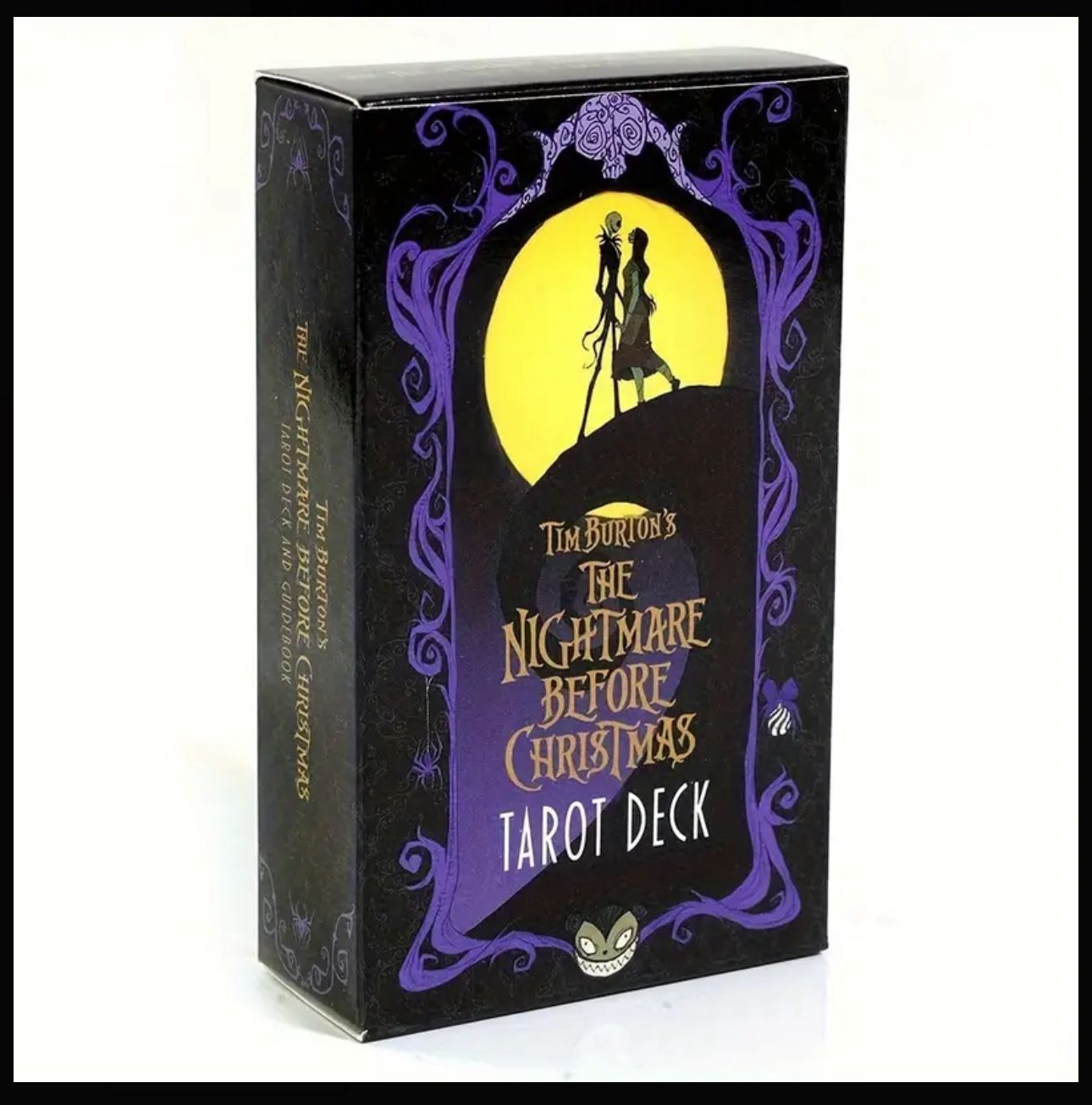 78pcs Christmas Nightmare Before Christmas Tarot Deck - Vintage Style Playing Cards with Jack, Queen, King Symbols, Perfect for Holiday Parties & Game